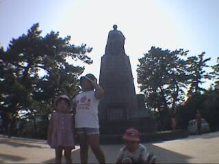 桂浜　坂本龍馬の像