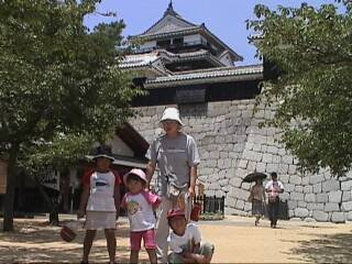 築城400年の松山城